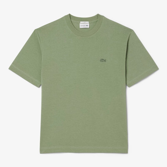 Camiseta Lacoste de cuello redondo y corte loose fit
