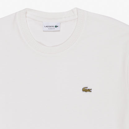 Remera de lino texturado Lacoste para caballero