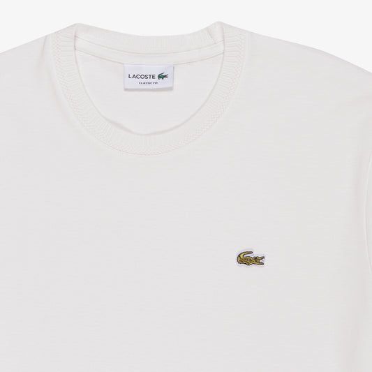 Remera de lino texturado Lacoste para caballero