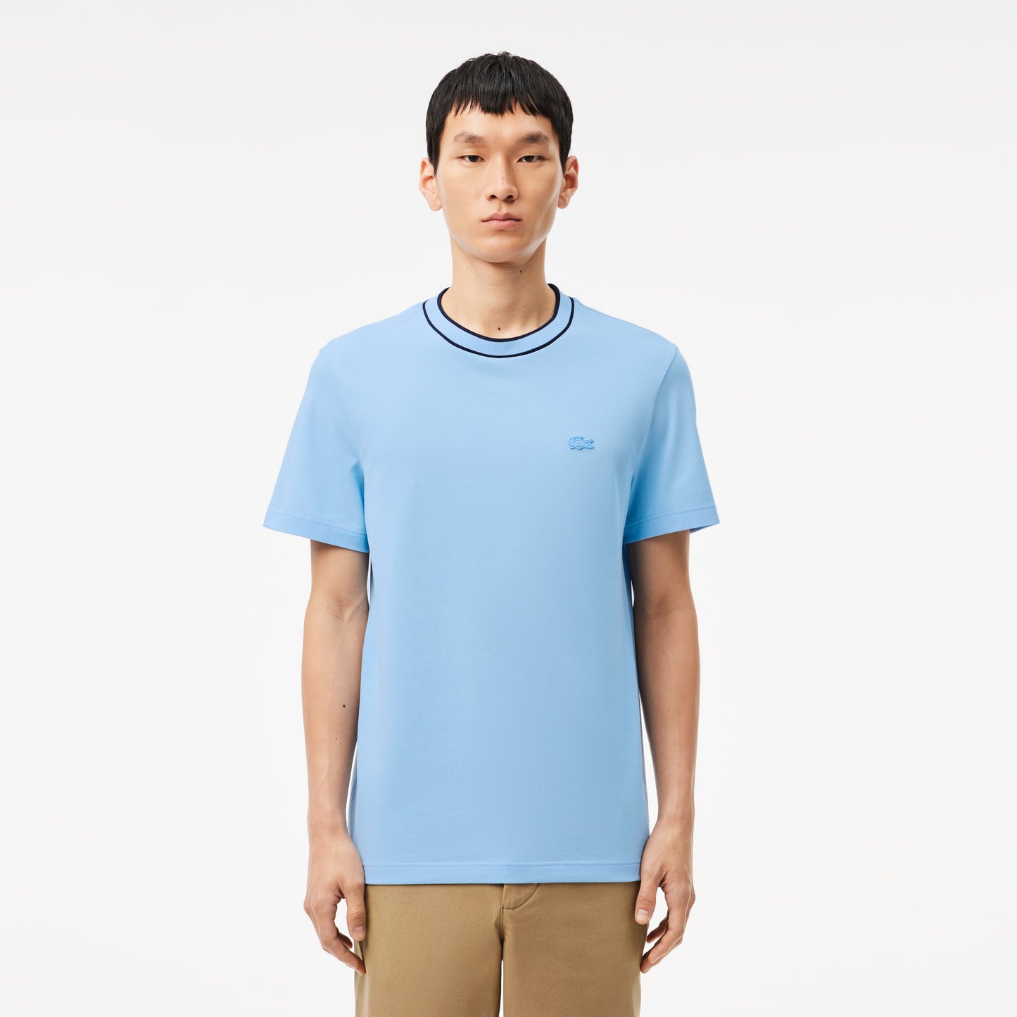 T-shirt cuello redondo Lacoste para caballero