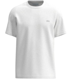 Camiseta Lacoste lisa con cocodrilo para hombre