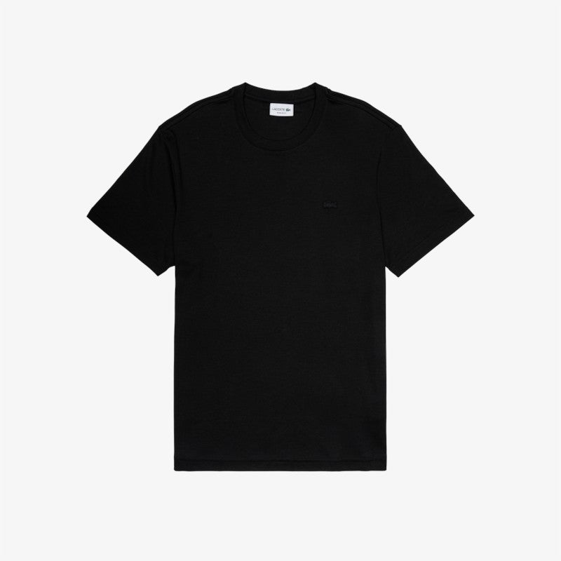 Camiseta Lacoste lisa con cocodrilo para hombre