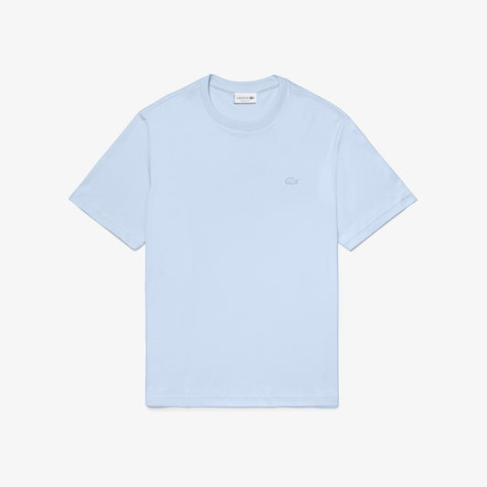 Camiseta Lacoste lisa con cocodrilo para hombre