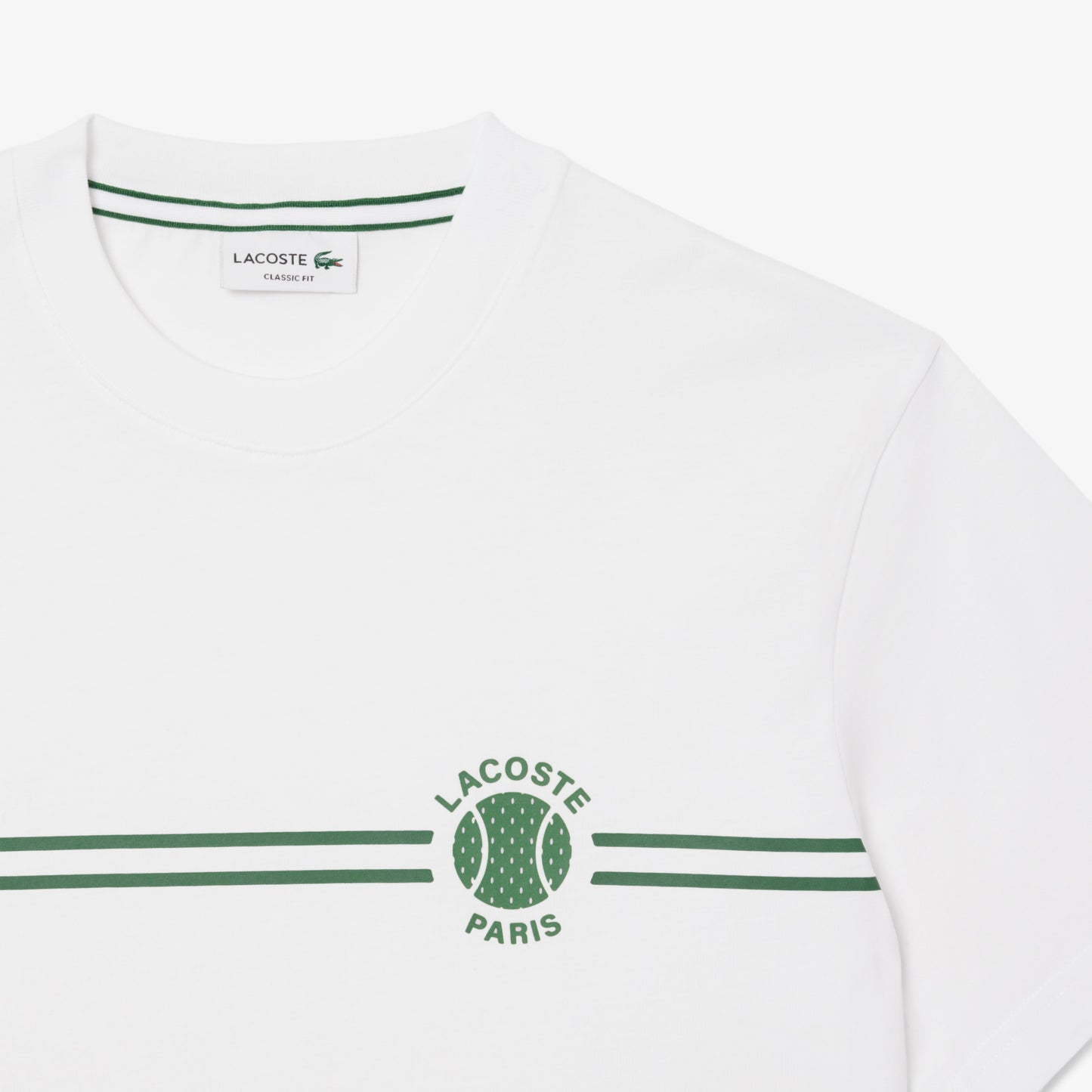 T-shirt de cuello redondo Lacoste