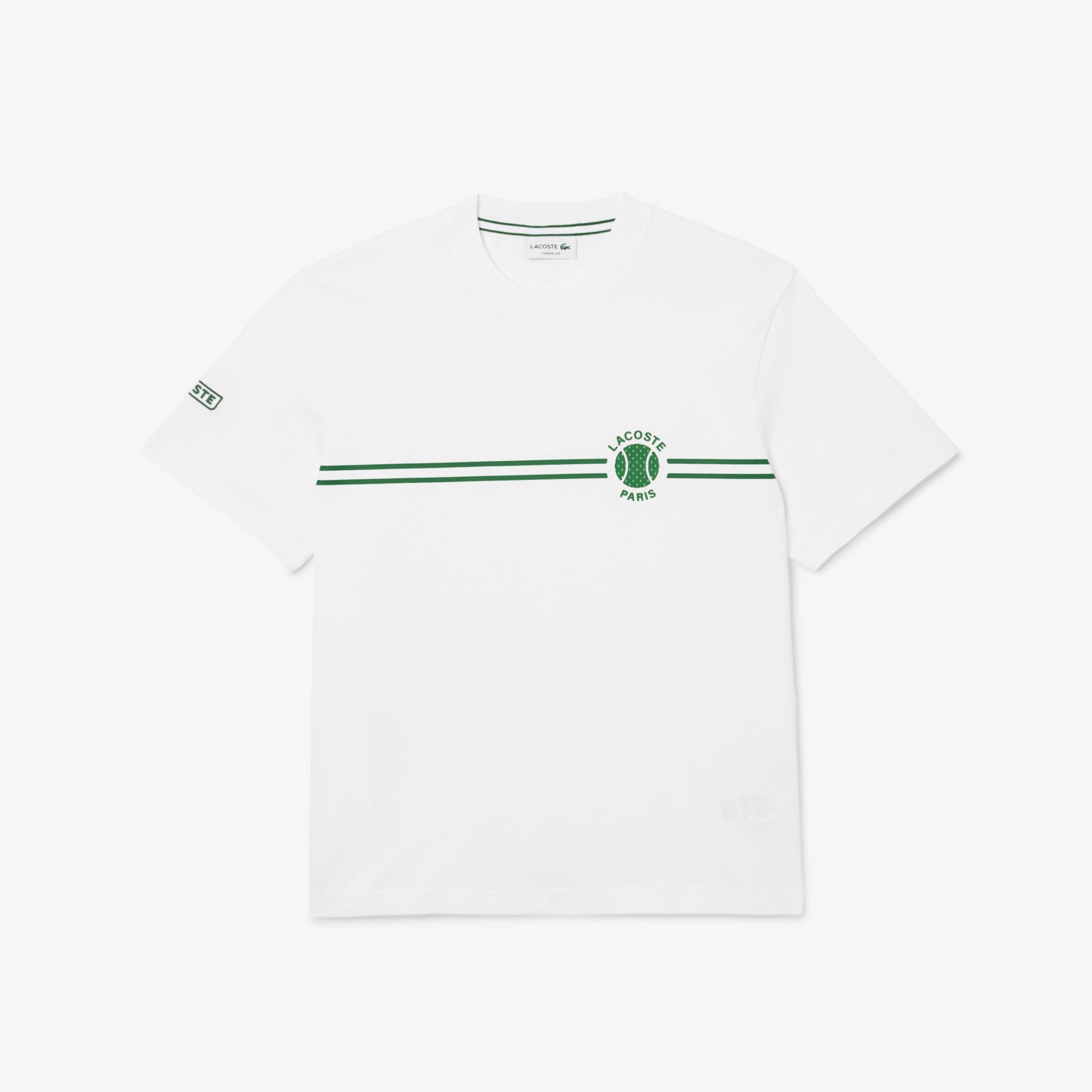 T-shirt de cuello redondo Lacoste