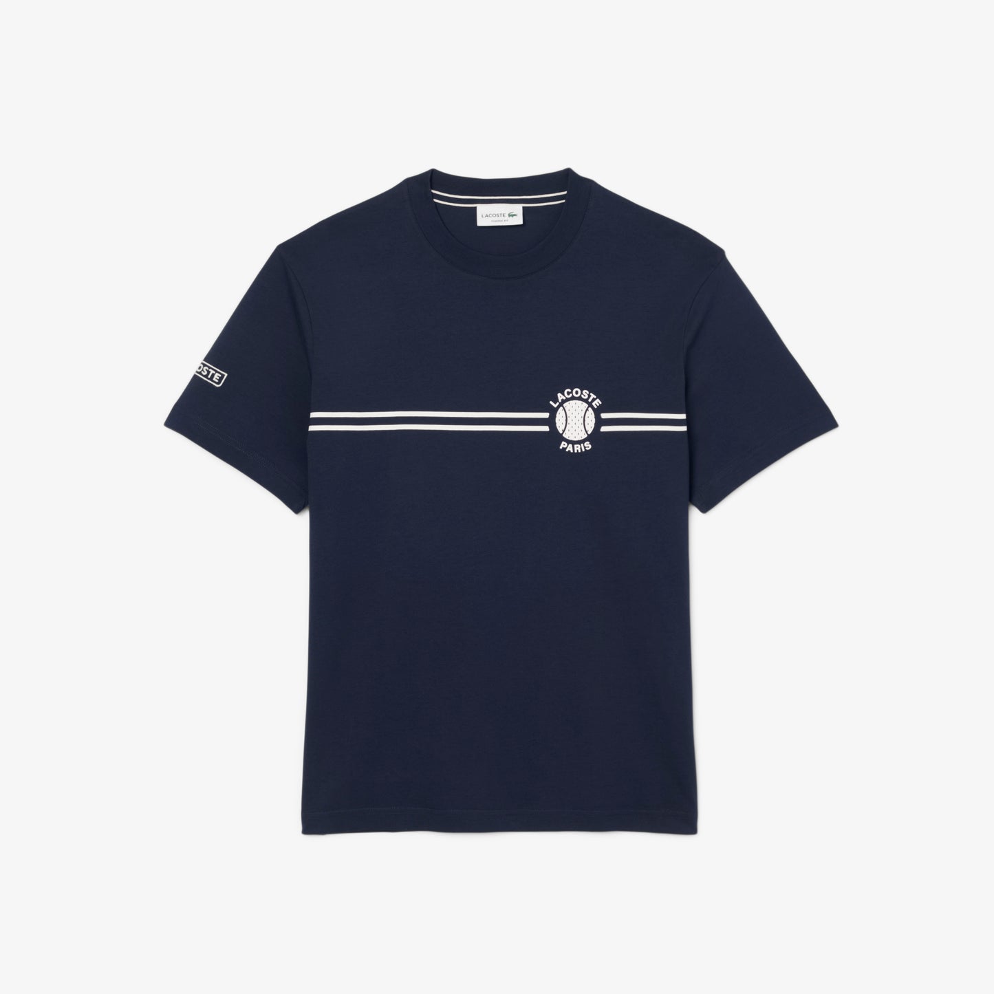 T-shirt de cuello redondo Lacoste
