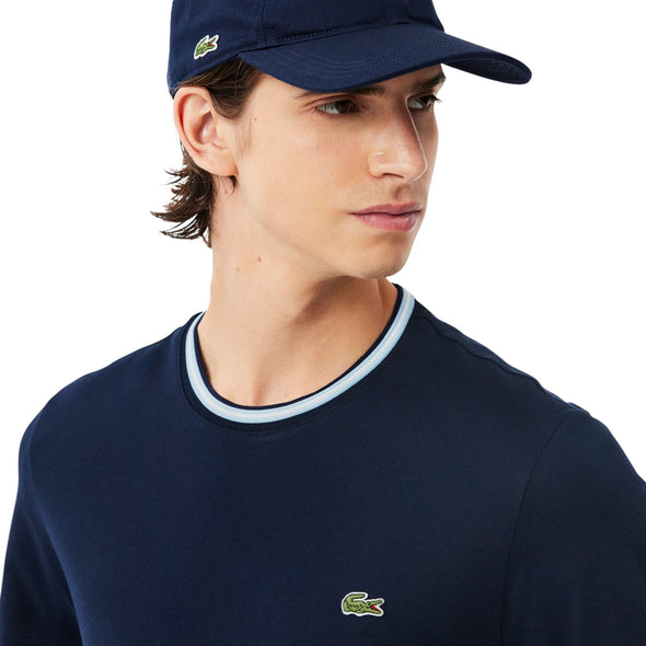 Remera jersey cuello redondo c/vivo mc - t-shirt