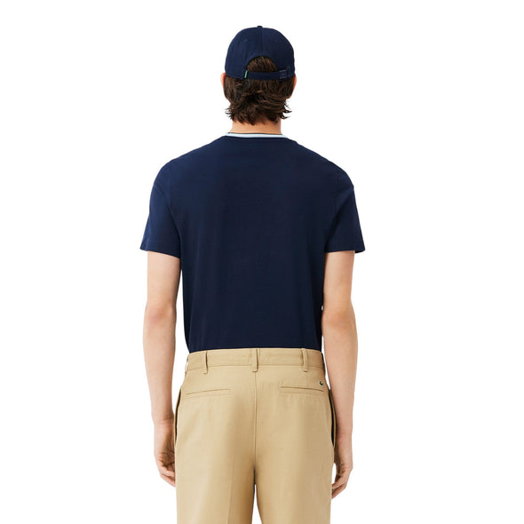 Remera jersey cuello redondo c/vivo mc - t-shirt