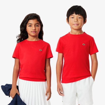 Suéter de cuello redondo Lacoste para niños