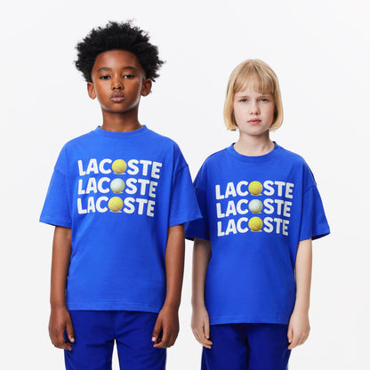Suéter cuello redondo Lacoste para niños