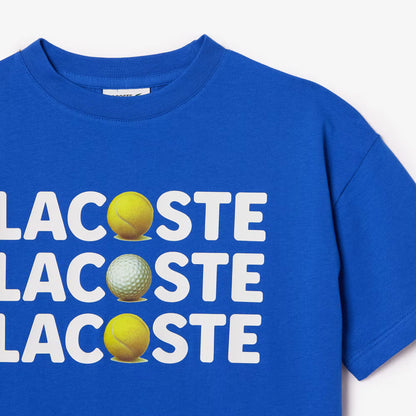 Suéter cuello redondo Lacoste para niños