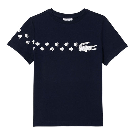 Suéter de cuello redondo Lacoste para niños