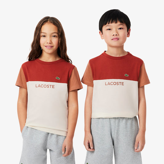 T-shirt cuello redondo Lacoste para niños