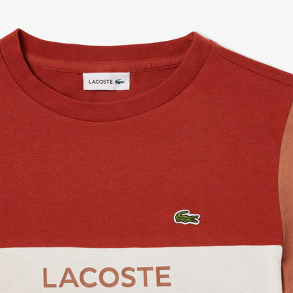 T-shirt cuello redondo Lacoste para niños