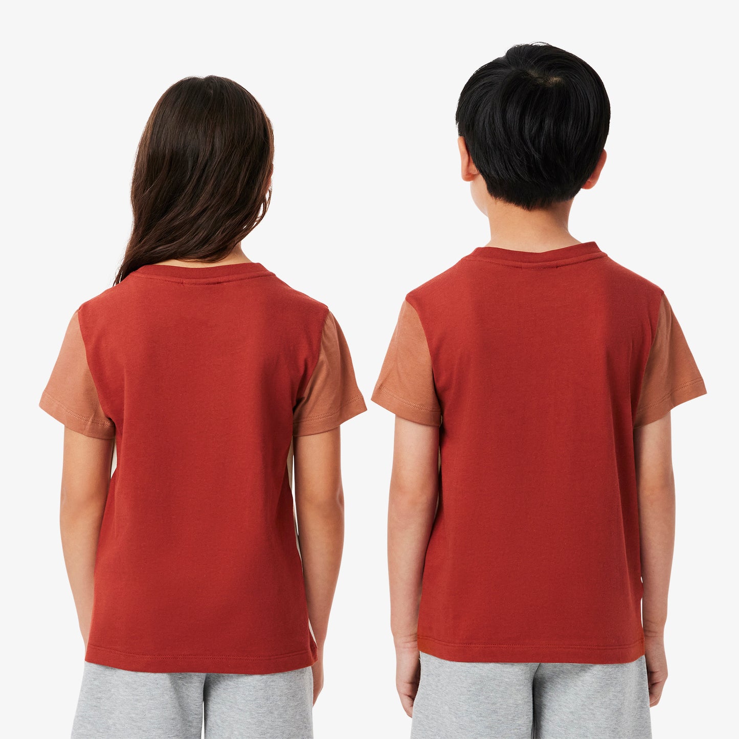 T-shirt cuello redondo Lacoste para niños