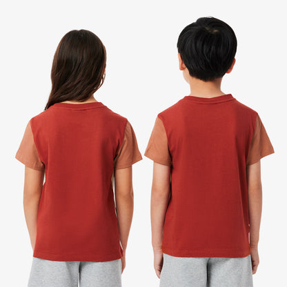 T-shirt cuello redondo Lacoste para niños