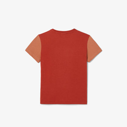 T-shirt cuello redondo Lacoste para niños