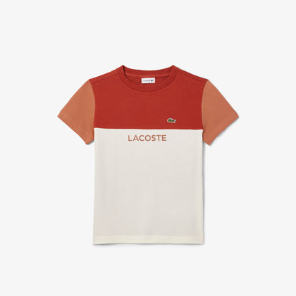 T-shirt cuello redondo Lacoste para niños