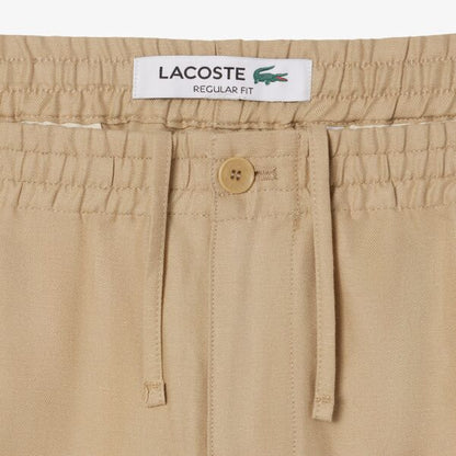Pantalón chino twill regular fit Lacoste