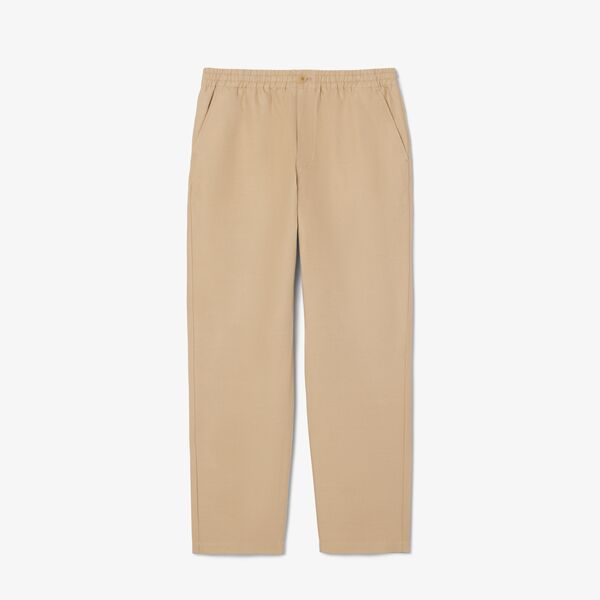 Pantalón chino twill regular fit Lacoste
