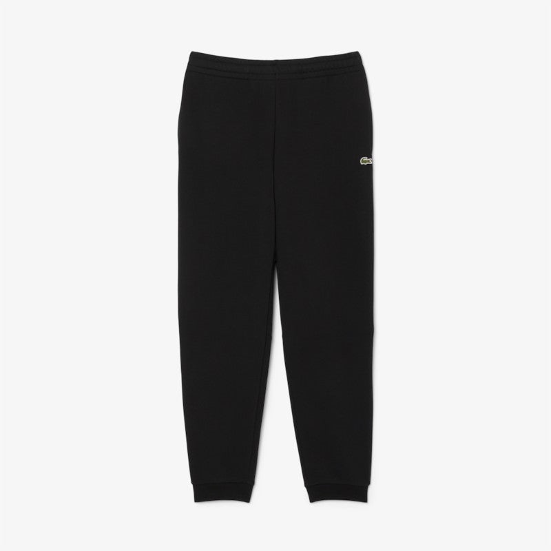 Pantalón french terry liso con puños Lacoste